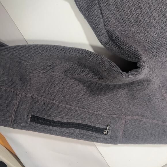 Patagonia Gray Full Zip Fleece Better Sweater Sporty Jacket Women's Large - Picture 14 of 16